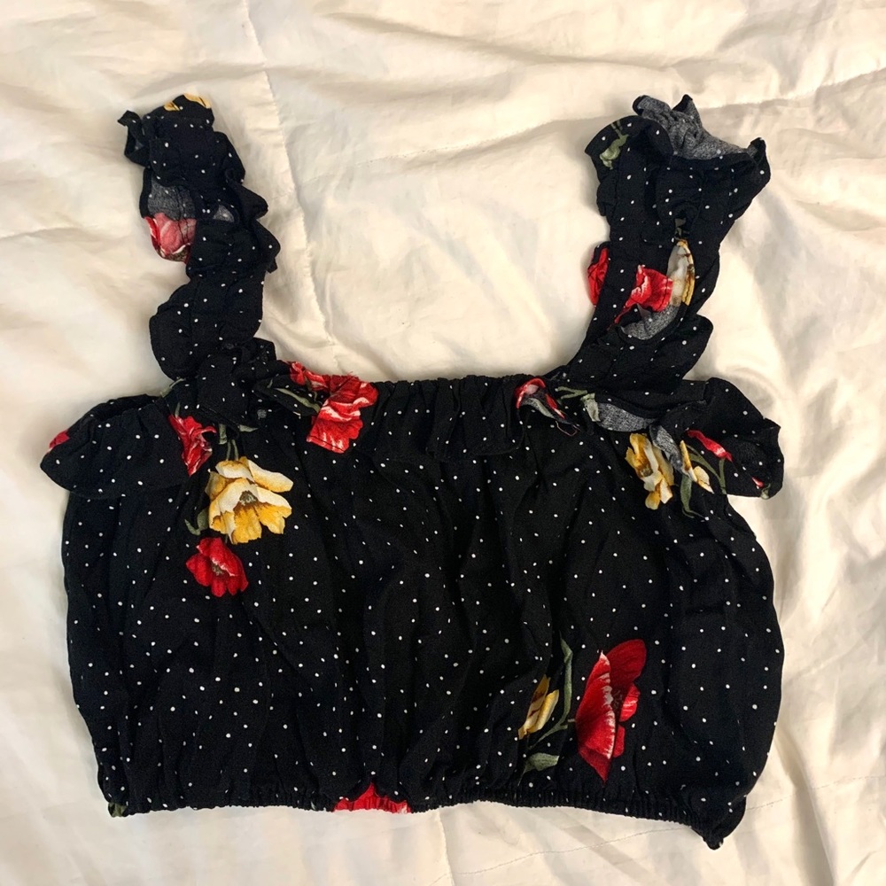 Floral Crop Top